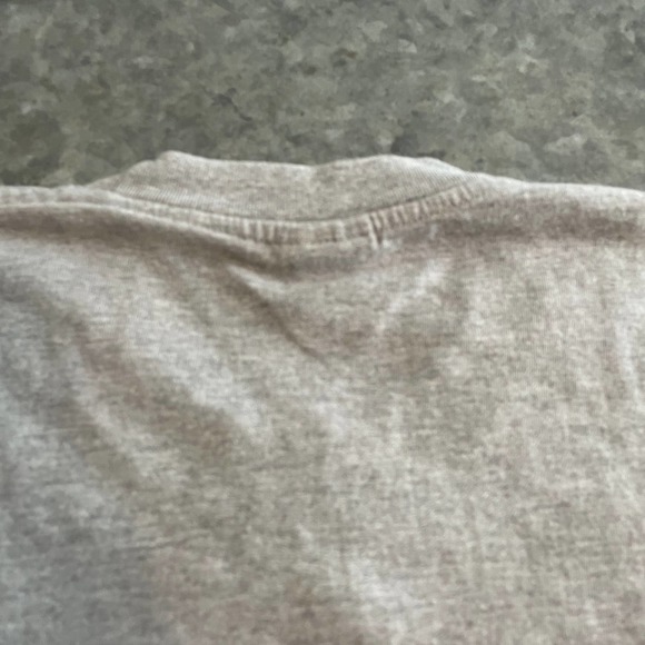 Vintage Y2K Dodge Hemi Flame Graphic Tee Shirt T-Shirt Gray Mens Large - Picture 11 of 13